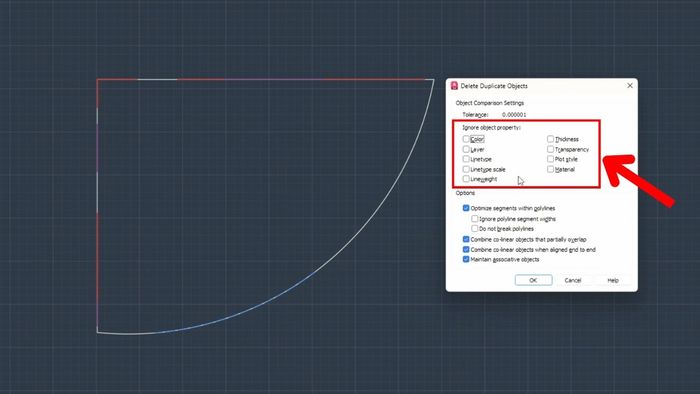 Những lưu ý quan trọng khi xóa nét trùng trong CAD