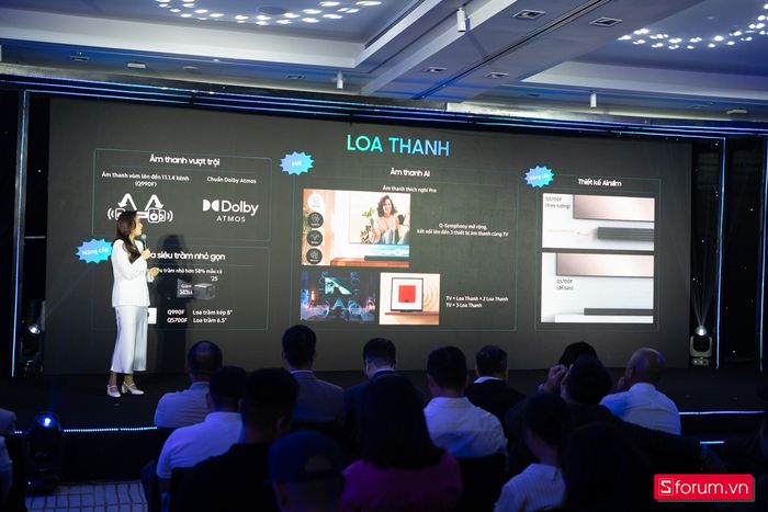 Sự kiện ra mắt Loa thanh AI Samsung