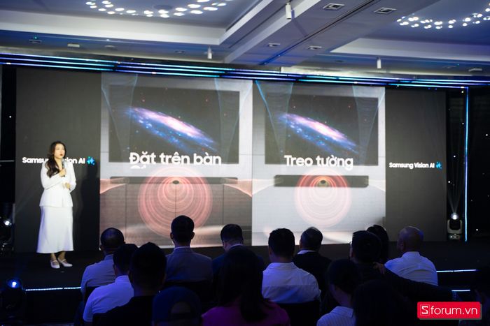 Giới thiệu Loa thanh AI Samsung tại sự kiện