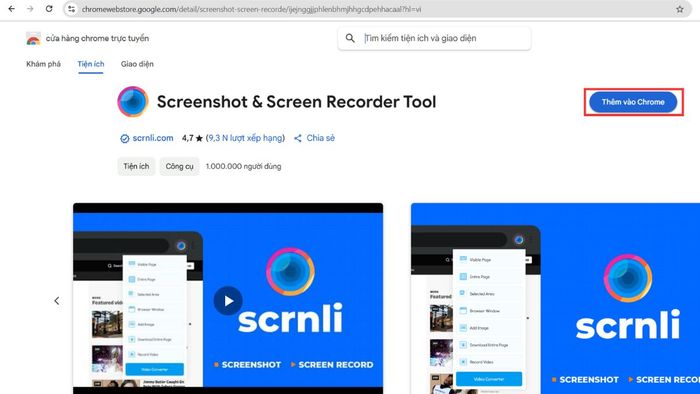 Hướng dẫn ghi lại Google Meet qua tiện ích Screenshot & Screen Recorder Tool phần 1