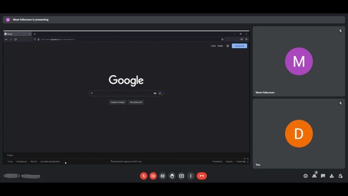 Hướng dẫn ghi lại video trực tiếp trên Google Meet phần 1