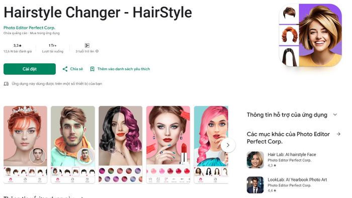 Top 10 ứng dụng quét khuôn mặt và chọn kiểu tóc nữ online nổi bật 7