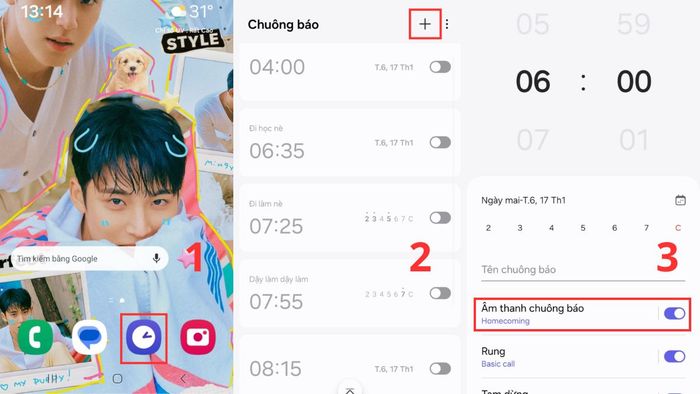 Hướng dẫn cài đặt nhạc chuông báo thức trên điện thoại Android