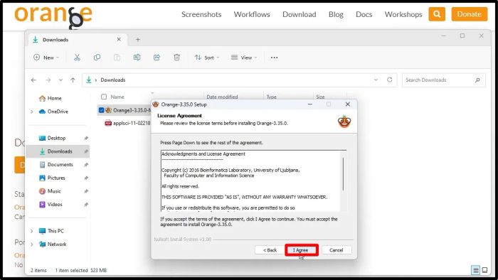 Hướng dẫn cài đặt phần mềm Orange dễ dàng