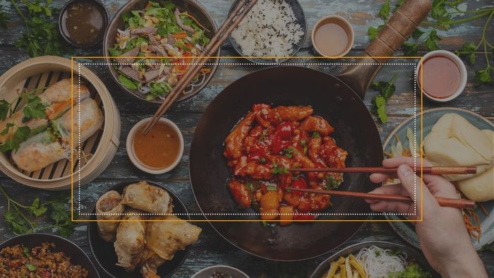 Hình nền PowerPoint nấu ăn ấn tượng dành cho bài giảng ẩm thực