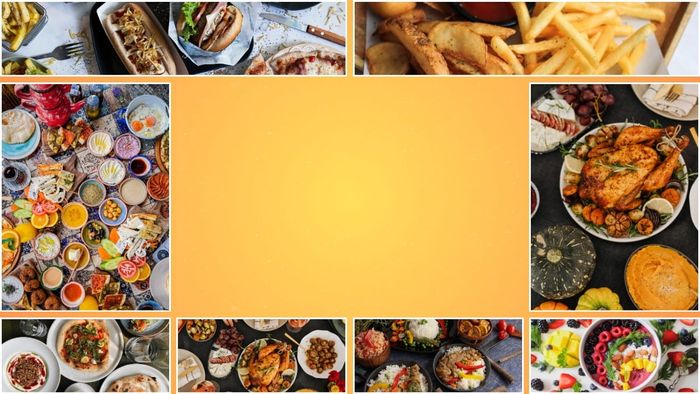 Hình nền PowerPoint cho người đánh giá món ăn (food reviewer)