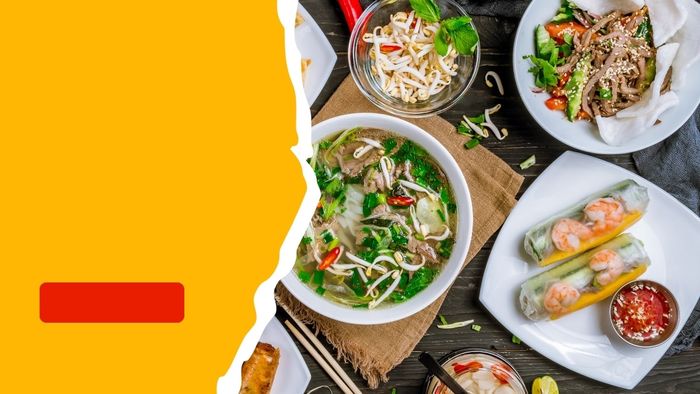 Hình nền PowerPoint món ăn truyền thống Việt Nam thu hút và bắt mắt