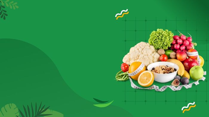 Mẫu PowerPoint nấu ăn dành cho dinh dưỡng giảm cân
