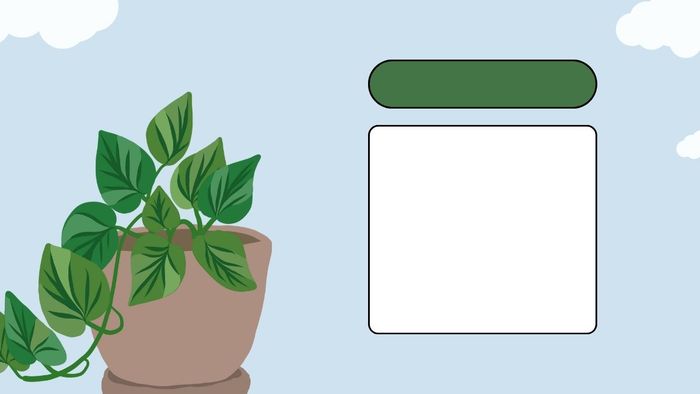 Hình nền PowerPoint cây xanh cực đẹp cho bài giảng