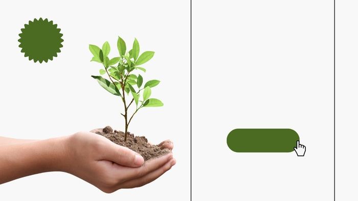 Mẫu hình nền PowerPoint cây xanh dành cho chủ đề bảo vệ môi trường