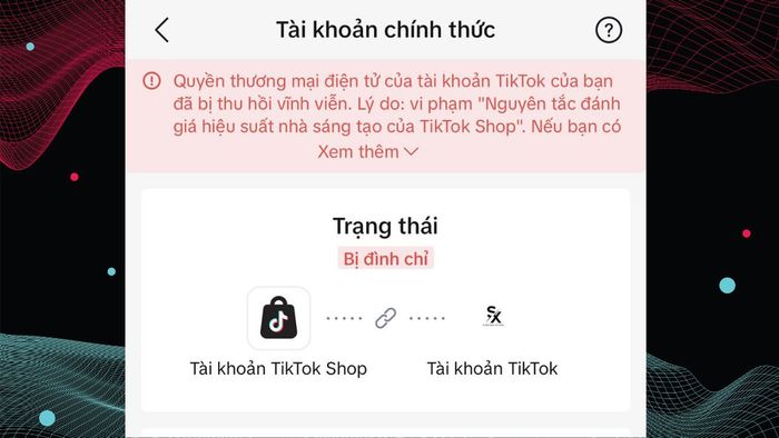Các hình thức xử phạt trên TikTok Shop