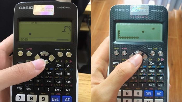 Trò chơi rắn săn mồi trên máy tính Casio 580 là một trò chơi đầy thú vị và hấp dẫn