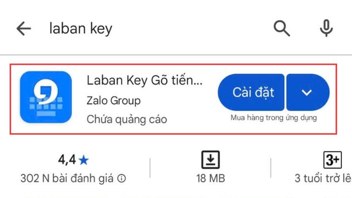 Cách sửa lỗi Zalo không gõ được tiếng Việt khi cài ứng dụng hỗ trợ bàn phím - bước 1