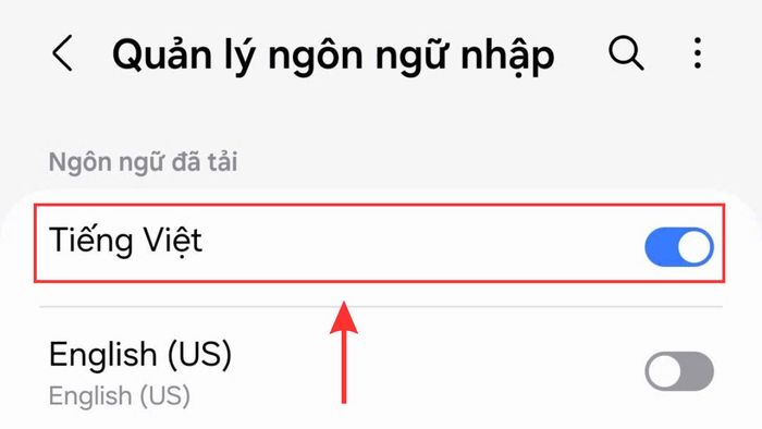 Cách sửa lỗi Zalo không gõ được tiếng Việt trên điện thoại Android - bước 3