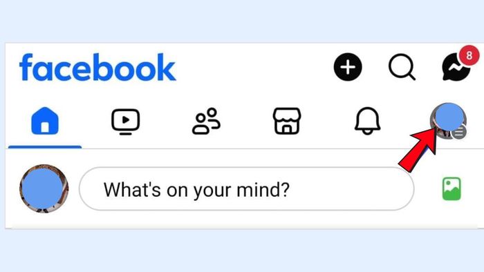 Hướng dẫn cách tắt Meta AI trên Facebook - Bước 1