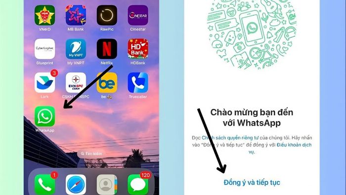 Cách khắc phục tình trạng WhatsApp không gửi mã xác nhận - yêu cầu mã xác minh mới bước 1