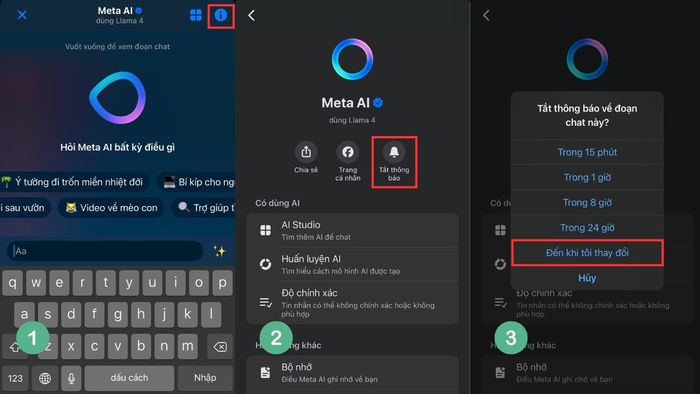 Hướng dẫn gỡ bỏ Meta AI trên Messenger