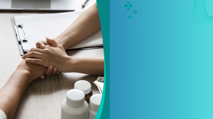 Hình nền Powerpoint y tế với chủ đề chăm sóc sức khoẻ người bệnh