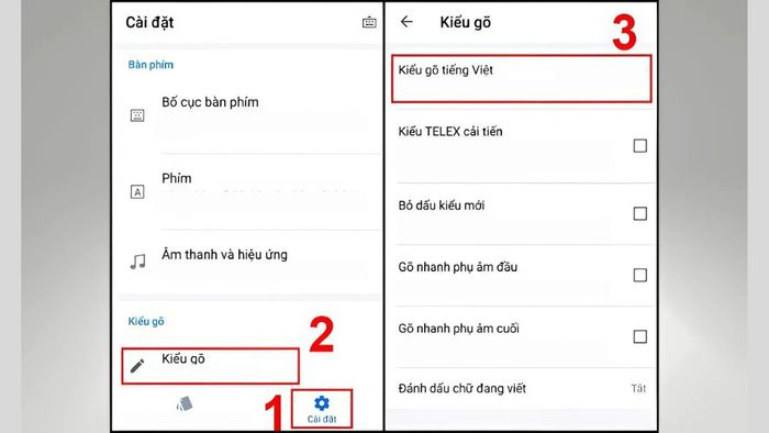 Cách khắc phục lỗi Zalo không gõ được tiếng Việt khi cài ứng dụng hỗ trợ bàn phím - bước 3
