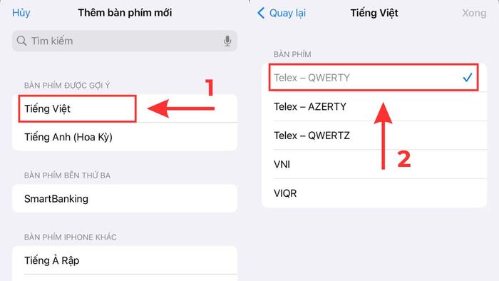 Cách sửa lỗi Zalo không gõ tiếng Việt trên điện thoại iPhone - bước 3