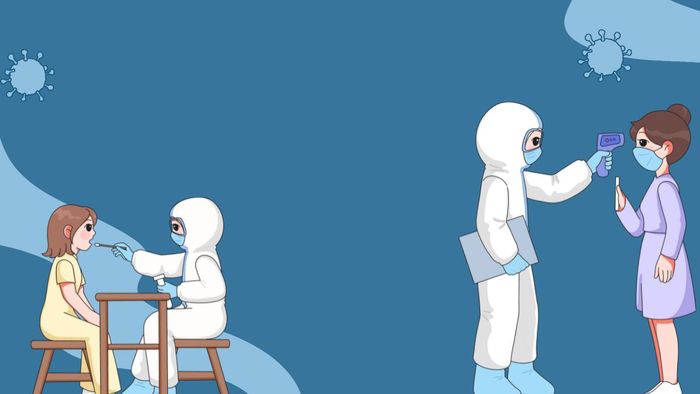Hình nền Powerpoint y tế về phòng dịch cho cộng đồng dân cư