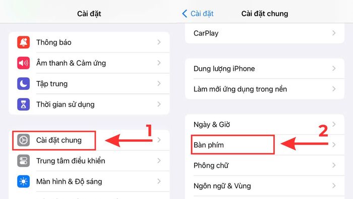 Cách khắc phục lỗi Zalo không gõ được tiếng Việt trên điện thoại iPhone - bước 1