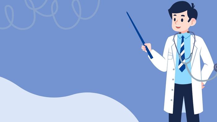 Hình nền Powerpoint y tế với chủ đề bác sĩ chuyên nghiệp