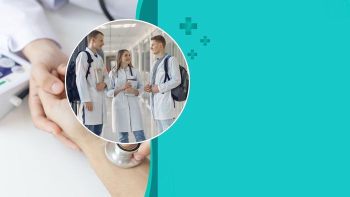 Hình nền Powerpoint y tế với chủ đề chăm sóc sức khoẻ