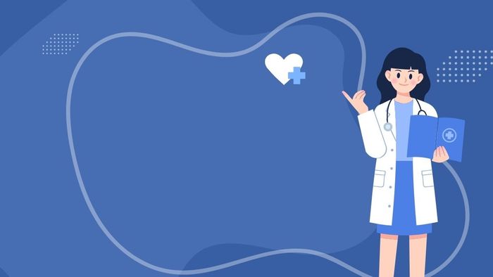 Hình nền Powerpoint y tế với chủ đề bác sĩ và điều dưỡng