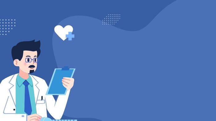 Hình nền Powerpoint y tế với chủ đề bác sĩ chuyên khoa