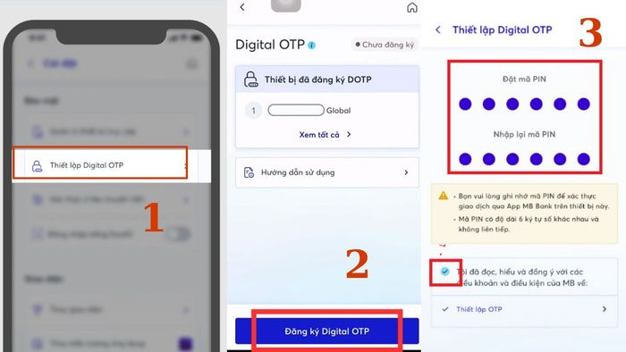 Hướng dẫn đăng ký OTP MBBank sau khi reset điện thoại (Hình minh họa)