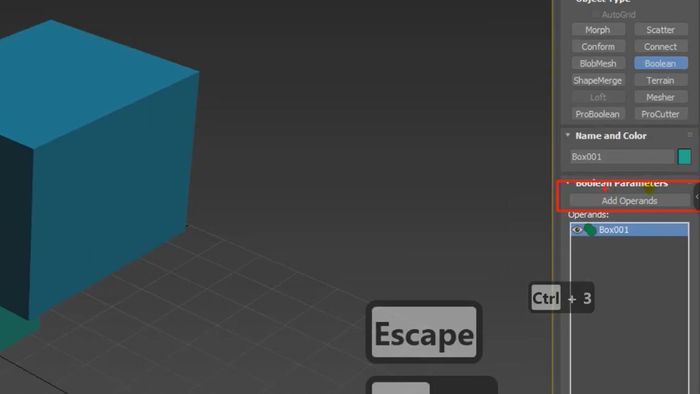 Các bước chi tiết giúp bạn làm chủ lệnh Boolean trong 3DsMax