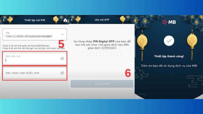 Các bước thay đổi mã PIN trên app MB Bank cực kỳ đơn giản 3