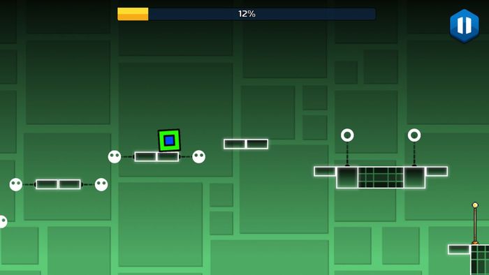 Chèn hiệu ứng âm thanh vào game Geometry Dash trên Scratch để tăng trải nghiệm người chơi (Hình minh họa)