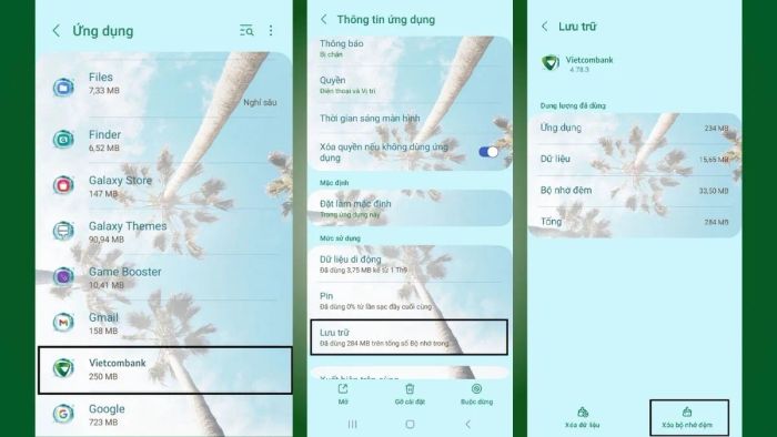 Khắc phục lỗi không đăng nhập được trên app Vietcombank 3