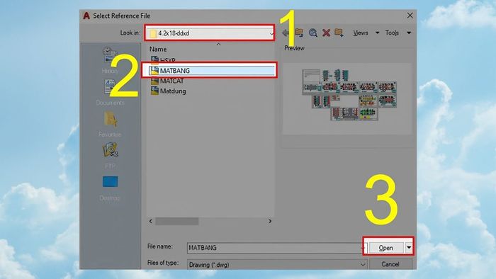 Hướng dẫn tạo Xref trong AutoCAD