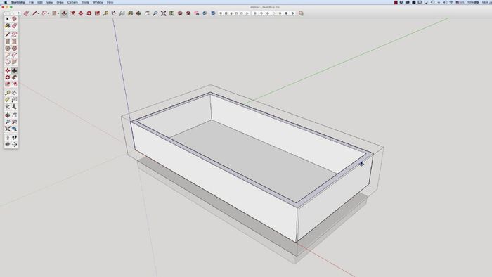 Cách sử dụng lệnh Offset trong SketchUp hiệu quả