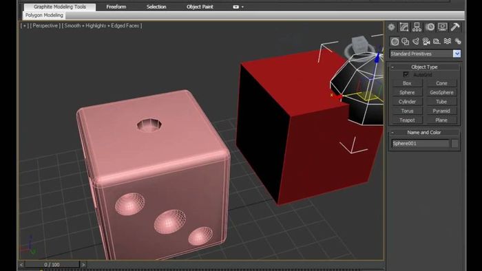 Lưới sạch, gọn gàng giúp quá trình Boolean hoạt động ổn định và mượt mà hơn.