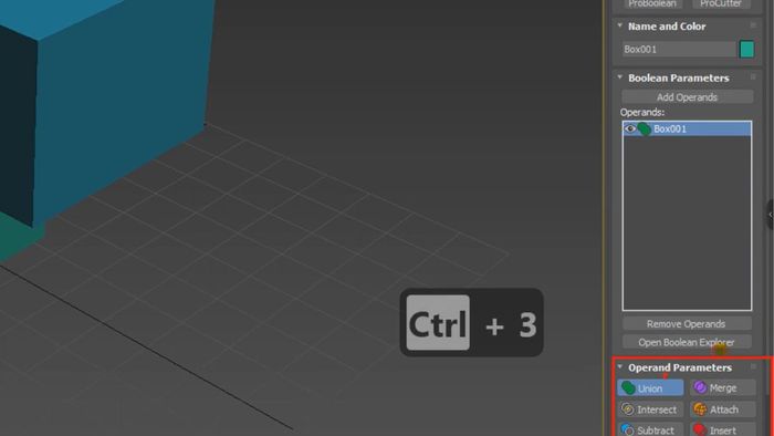 Hướng dẫn từng bước sử dụng hiệu quả lệnh Boolean trong 3DsMax