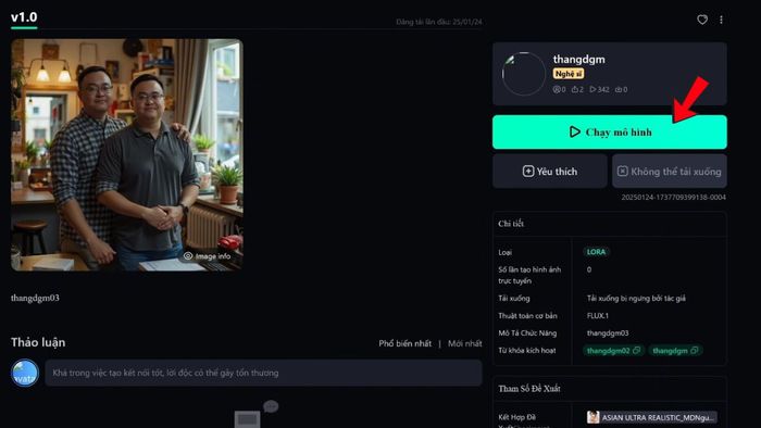 Hướng dẫn sử dụng Shakker AI Generator bước 4