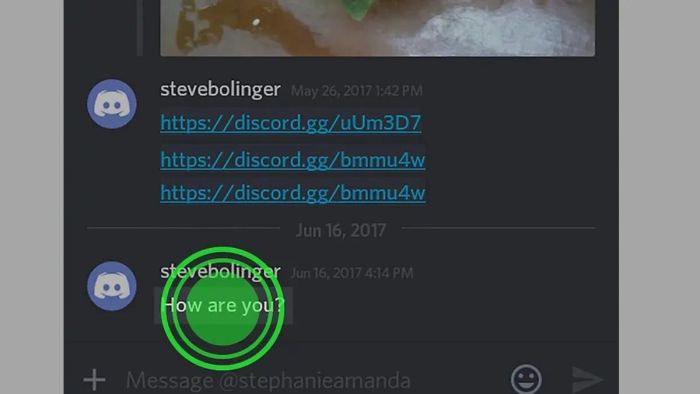 Hướng dẫn chi tiết cách xóa tin nhắn Discord trực tiếp - bước 3