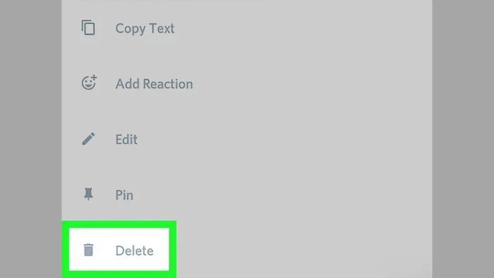 Hướng dẫn chi tiết cách xóa tin nhắn Discord trực tiếp - bước 4