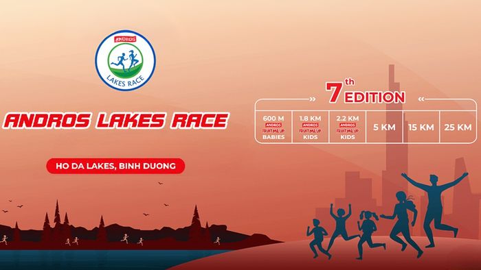 Sự kiện chạy bộ The Lakes Race - Andros Lake Race Vol 7 - 01/06/2025