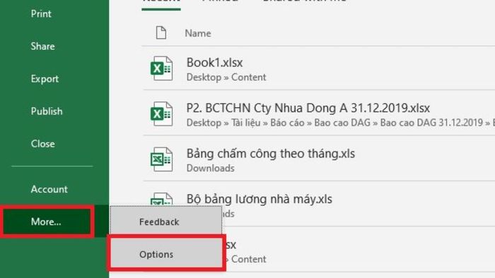 Cách xử lý ô Excel có dấu xanh ở góc – bước 1.2