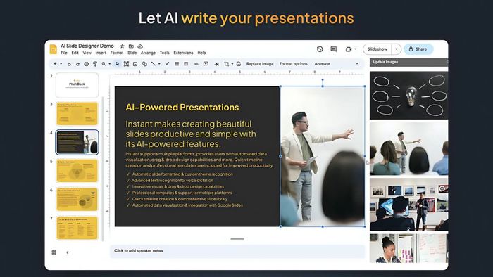 Google Slides AI mang lại sự tiện lợi vượt trội