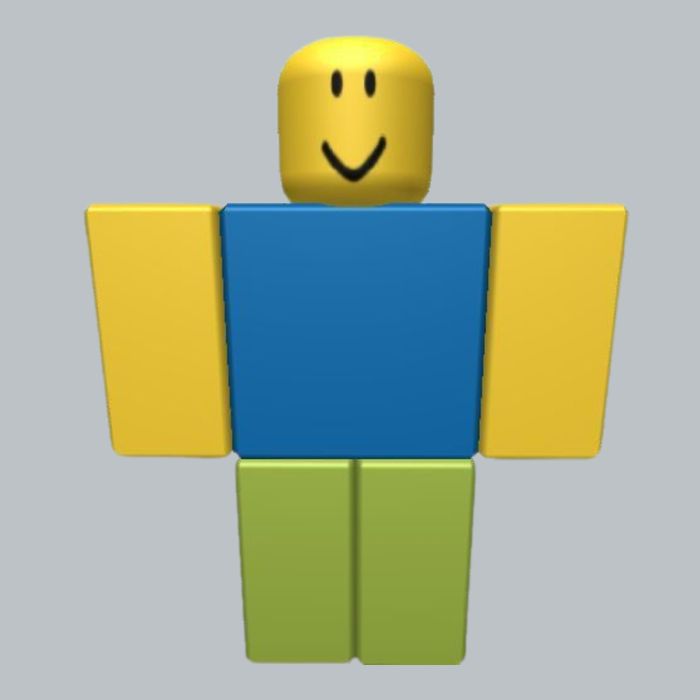 Hình avatar Roblox phong cách Noob
