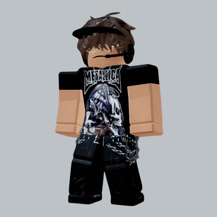 Avatar Roblox dành cho nam với phong cách chất lừ