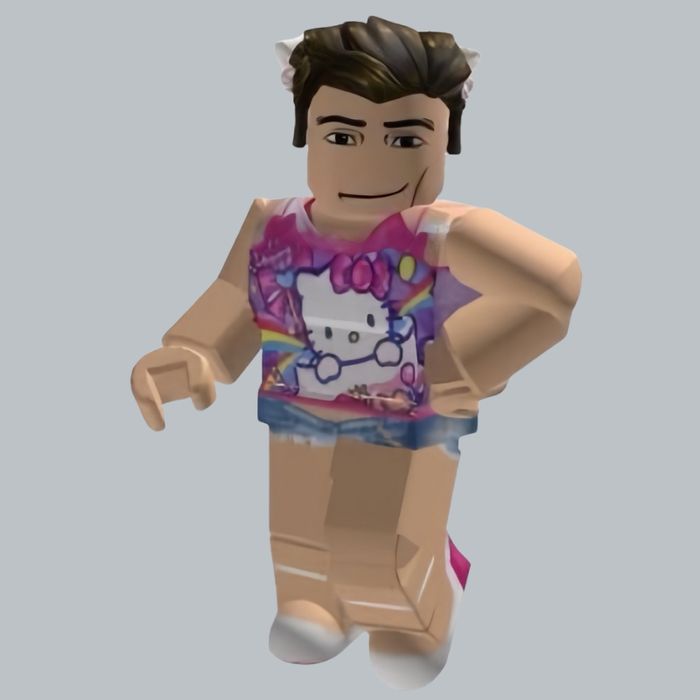 Avatar Roblox Man Face phong cách ngầu