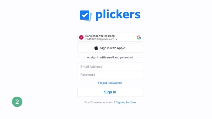 Cài đặt Plickers trên máy tính, bước 2