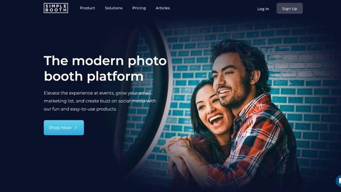 Tổng quan về Web Photobooth Simple Booth